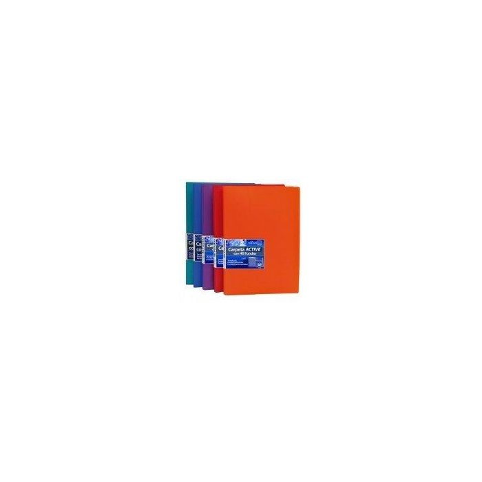 Carpeta Fundas (Tarifario) Office Box Pp Flexible A3 40 F. Supra Surtido (Set de 5)