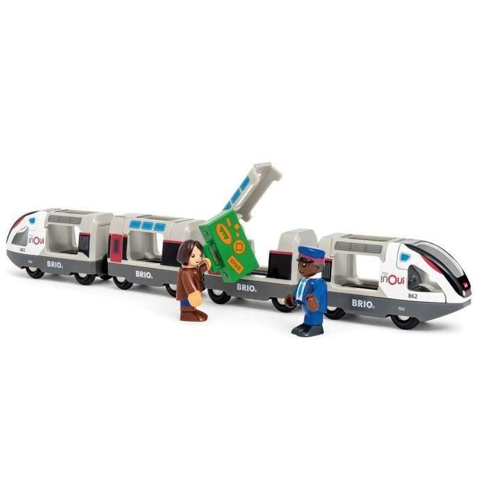 Brio World RAV7312350360875 Tren TGV INOUI SNCF - Circuito de Madera 3
