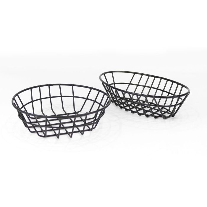 My Bar Panera Oval de Metal 23 x 16,5 x 5,5 cm (12 Unidades) 2 My Bar Panera Oval de Metal 23 x 16,5 x 5,5 cm (12 Unidades) 2