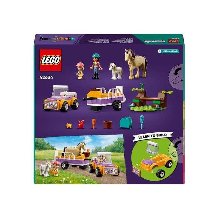 Juego de construccion remolque para caballo y poni lego friends 14 Juego de construccion remolque para caballo y poni lego friends 14