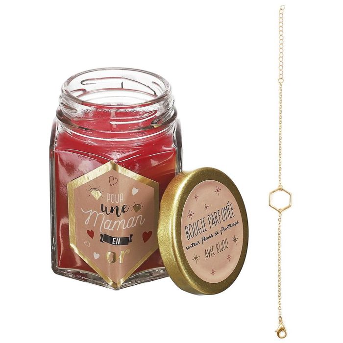 The Concept Factory Vela Perfumada Pour Elle Con Joya Sorpresa Pulsera Bisuteria Mujer Regalo 5