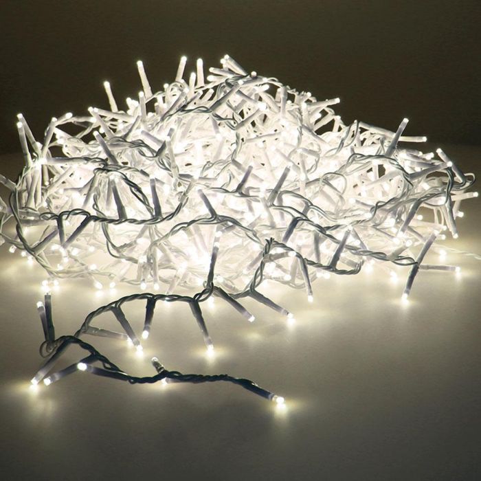 Lumineo Guirnalda LED Compact 750 LEDs Parpadeante Exterior Luz Cálida Cable Transparente 21m IP44 0 Lumineo Guirnalda LED Compact 750 LEDs Parpadeante Exterior Luz Cálida Cable Transparente 21m IP44 0