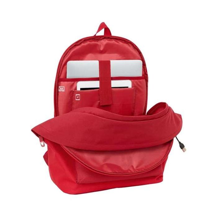 Mochila doble portatil 15,6"+usb re agua sevilla fc 31x44x18 cm 4 Mochila doble portatil 15,6"+usb re agua sevilla fc 31x44x18 cm 4