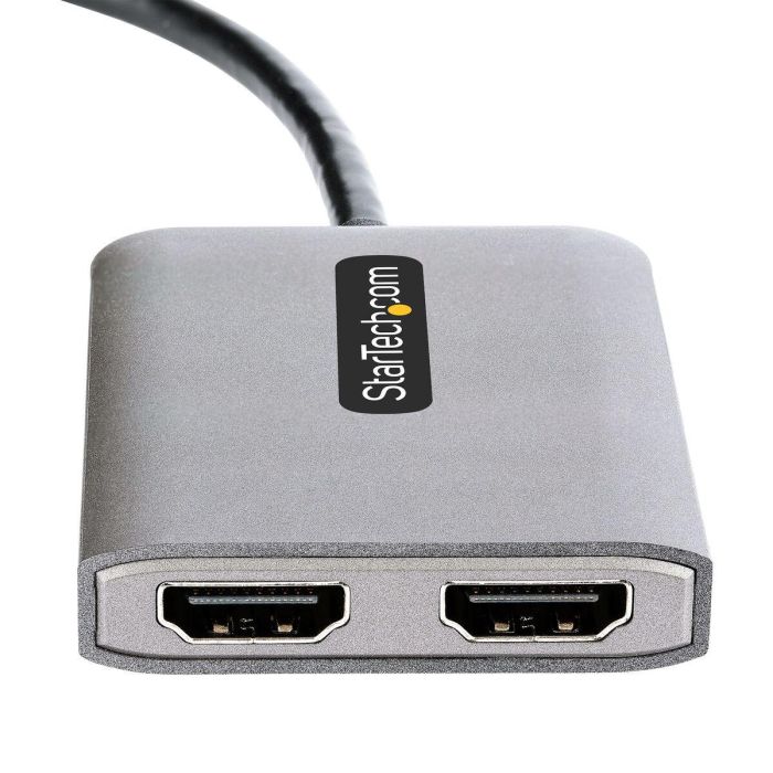 Adaptador DisplayPort a HDMI Startech MST14DP122HD Gris 4K Negro Negro/Gris 2