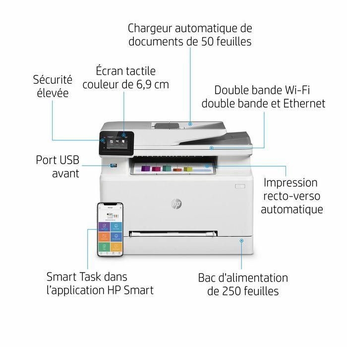 HP M283fdw Impresora Multifunción Láser Color Pro Inalámbrica con Fax, Compatible con HP Smart App y Seguridad 18 HP M283fdw Impresora Multifunción Láser Color Pro Inalámbrica con Fax, Compatible con HP Smart App y Seguridad 18