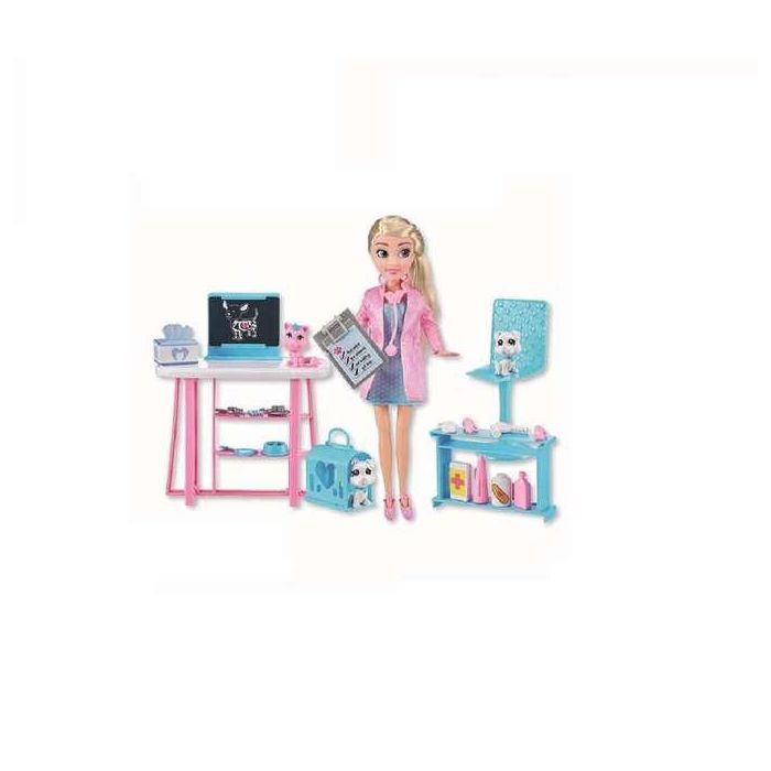 Zuru Muñeca Sparkle Veterinaria con Clínica o Pastelera con Cocina 26 cm - Modelos Surtidos, para +3 años 0 Zuru Muñeca Sparkle Veterinaria con Clínica o Pastelera con Cocina 26 cm - Modelos Surtidos, para +3 años 0