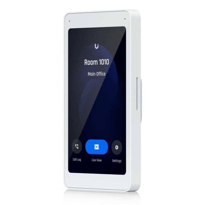 Ubiquiti Pantalla Táctil PoE 5" para Intercomunicador y Control de Acceso, Gestión de Visitas, Montaje Interior 720x1280p 2