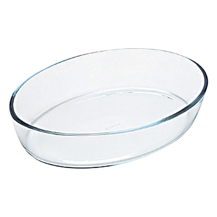 Fuente para Horno Pyrex Classic Vidrio Transparente Vidrio Ovalada 35 x 24 x 7 cm (6 Unidades) 2