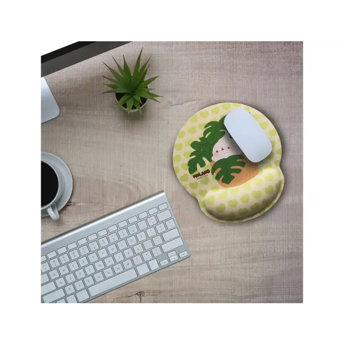 Wondee Alfombrilla Ratón Ergonómica de Gel con Reposamuñecas Antideslizante 250x230 mm 1