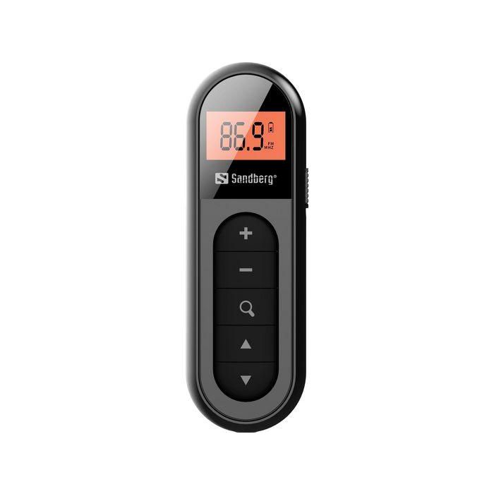 Sandberg Radio FM de Bolsillo Ultracompacta Recargable con Clip y Auriculares Incluidos para Deportes, Camping y Emergencias 3
