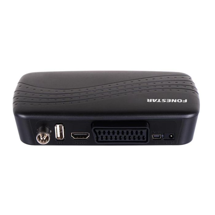 Fonestar Receptor TDT RDT-700HD DVB-T2 (H.265 HEVC) y DVB-C (H.264 MPEG-4 AVC) Decodificador Alta Definición con PVR y Timeshift 2