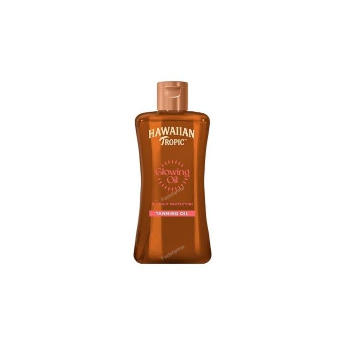 Hawaiian Tropic Aceite Bronceador Glowing Mini Spf0 200ml