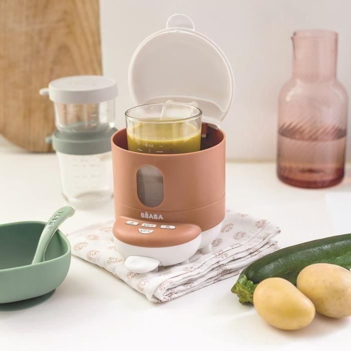 Beaba BEA3384349117153 Bib espresso, calienta biberones y ollas pequeñas, Terracota 5 Beaba BEA3384349117153 Bib espresso, calienta biberones y ollas pequeñas, Terracota 5