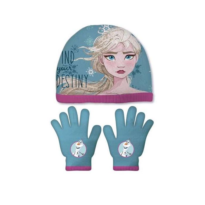 Set Gorro Y Guantes Safta Navidad Frozen 1