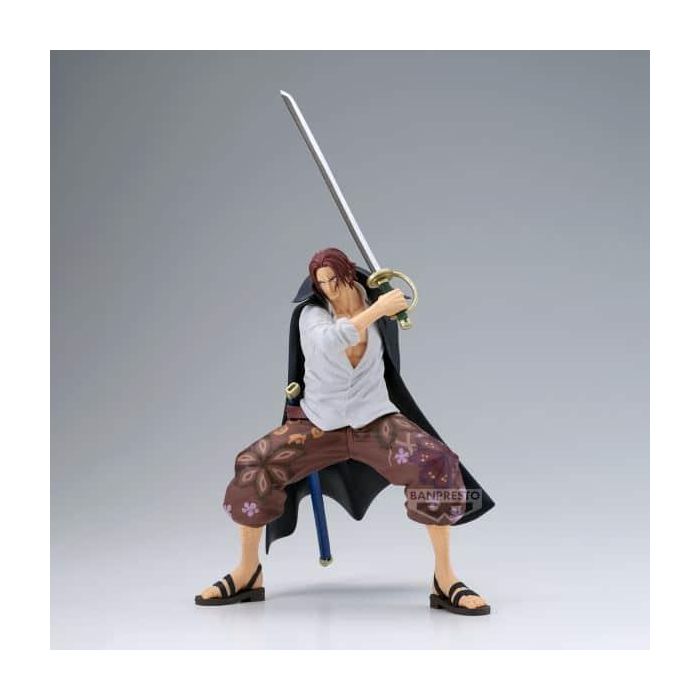 Banpresto BP29210P Figura One Piece Grandista Shanks 22cm PVC - Coleccionable Oficial del Anime Manga 1