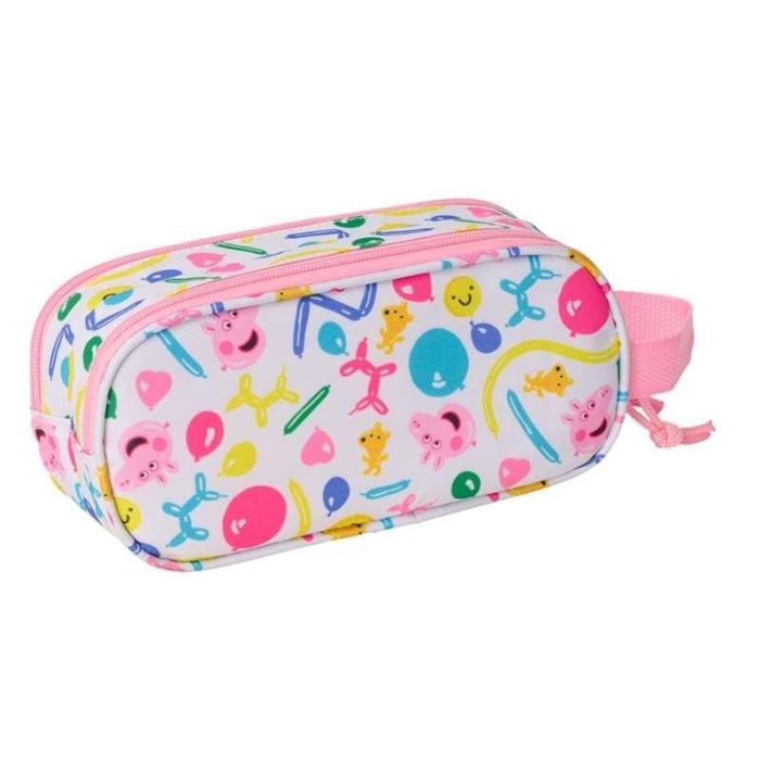 Portatodo doble 3D peppa pig 3D 21x8x6 cm 1 Portatodo doble 3D peppa pig 3D 21x8x6 cm 1