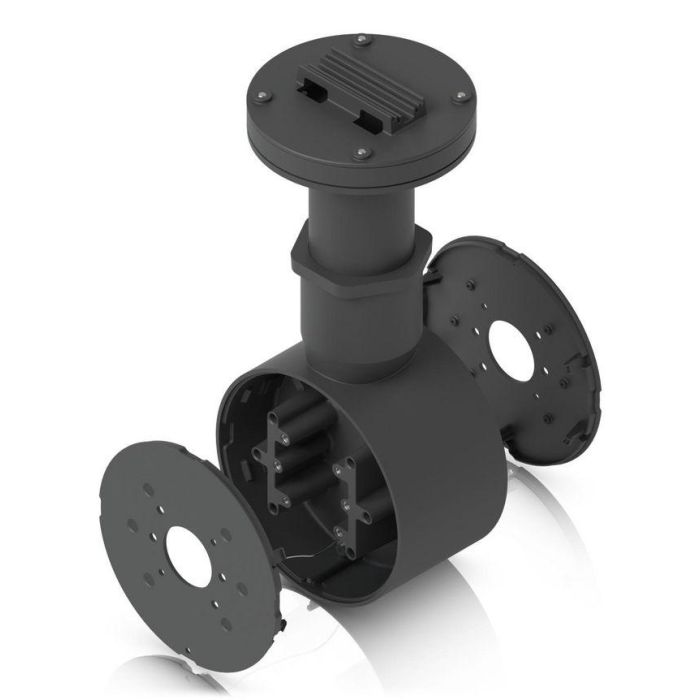 Ubiquiti Soporte Cámara Dual Aleación Aluminio Policarbonato Negro 1 1/2" NPS 14