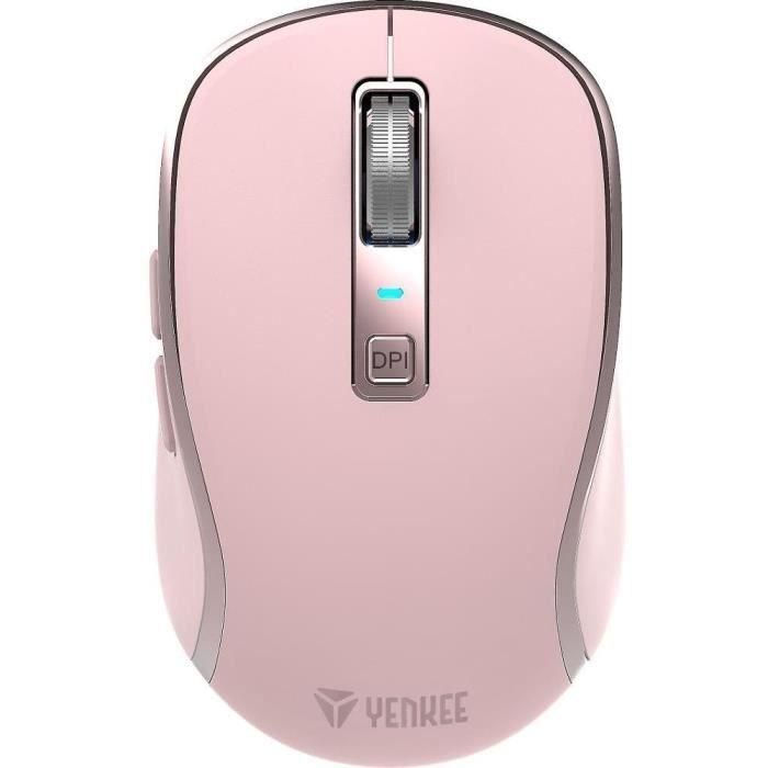 Ratón inalámbrico recargable - NOBLE - YENKEE - YMS 2085PK Ratón inalámbrico recargable - NOBLE - YENKEE - YMS 2085PK
