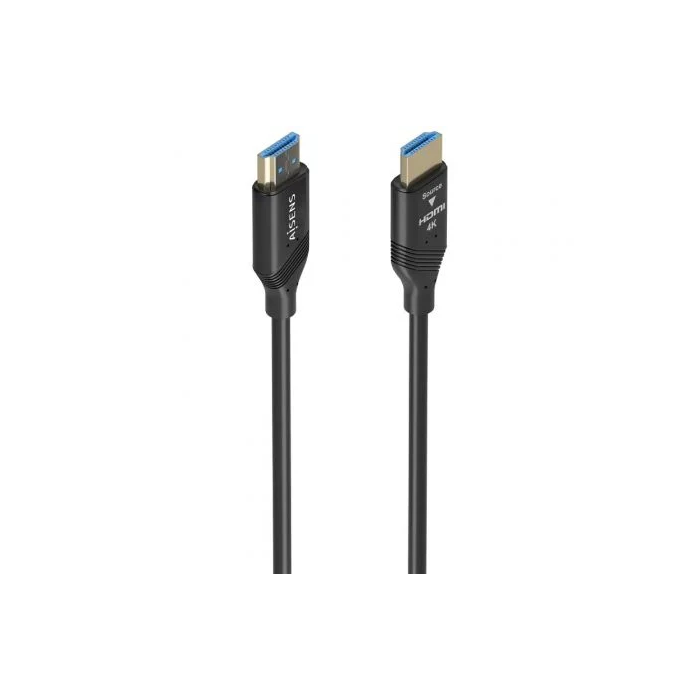 AISENS - CABLE HDMI V2.0 AOC PREMIUM ALTA VELOCIDAD / HEC 4K@60HZ 18GBPS, A/M-A/M, NEGRO, 15M 2