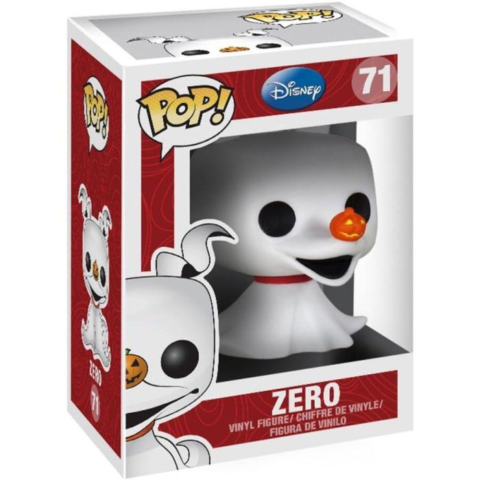 Funko Pop Pesadilla Antes de Navidad Zero - Figura de Vinilo de 9 cm con Caja Original 2