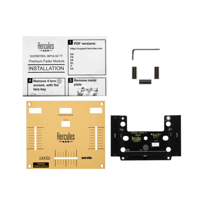 Hercules Módulo Fader Premium para Inpulse T7 - Controlador para DJ - Negro - 4780960 3 Hercules Módulo Fader Premium para Inpulse T7 - Controlador para DJ - Negro - 4780960 3