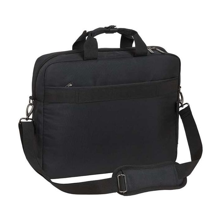 Safta Maletín para Portátil 15,6" Business 41x90x33cm Negro Nylon Gucci 900D + Piel PVC 1