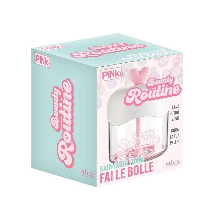 Fai - le bolle introducir agua y jabón líquido, mover la varilla hacia arriba y hacia abajo para obtener espuma. 3 Fai - le bolle introducir agua y jabón líquido, mover la varilla hacia arriba y hacia abajo para obtener espuma. 3