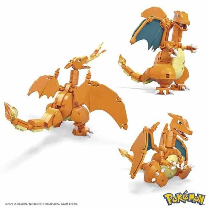 Juego de construcción pokemon charizard mega ¡mide más de 10 cm! 3