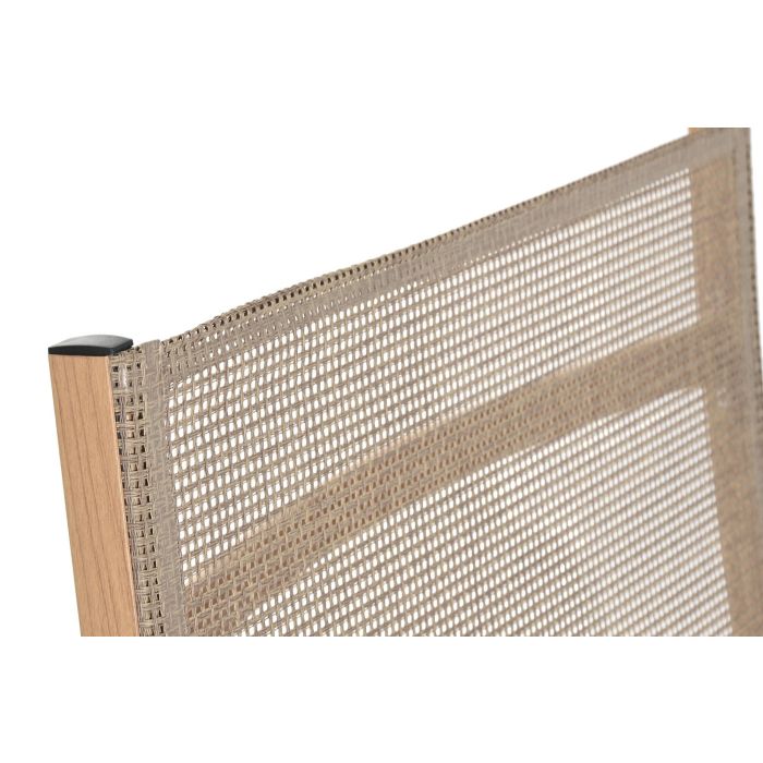 Tumbona Terraza Y Jardin DKD Home Decor Natural 63 x 97 x 192 cm (2 Unidades) 4 Tumbona Terraza Y Jardin DKD Home Decor Natural 63 x 97 x 192 cm (2 Unidades) 4