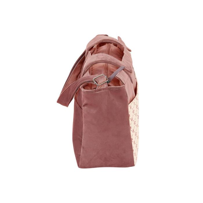 Bolso Safta Adaptable A Carro Bebe Marsala 460x150x260 mm 2