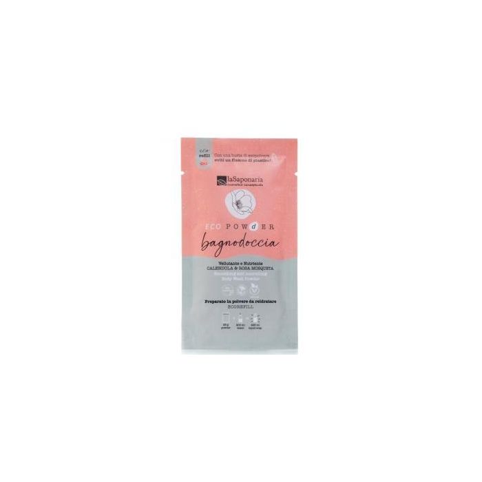 LA SAPONARIA Gel de Ducha Calendula y Rosa Mosqueta en Polvo 25Gr – Rehidratante, Aterciopelado y Nutritivo para Piel Suave