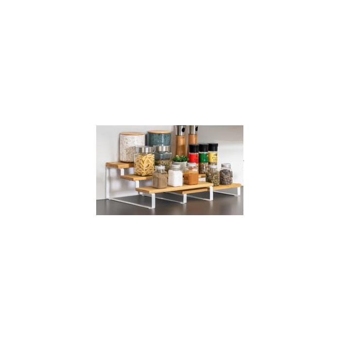 Confortime Set 2 Estantes Cocina 30x24.5x12.3 cm y 30x22 cm (6 Unidades) 0 Confortime Set 2 Estantes Cocina 30x24.5x12.3 cm y 30x22 cm (6 Unidades) 0