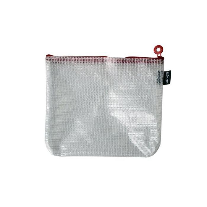 Dosier Sobre Office Box Cierre Cremallera 200X165 Mm. Rojo (Set de 10)