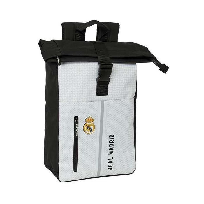 Mochila Safta Solapa Para Portatil 15,6'' Real Madrid 1 Equipacion 24-25 420x280x130 mm Mochila Safta Solapa Para Portatil 15,6'' Real Madrid 1 Equipacion 24-25 420x280x130 mm