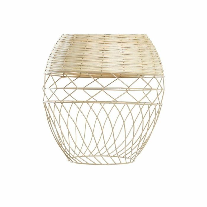 Lampara Techo Urban DKD Home Decor Marron Claro Blanco 30 x 38 x 30 cm 3 Lampara Techo Urban DKD Home Decor Marron Claro Blanco 30 x 38 x 30 cm 3