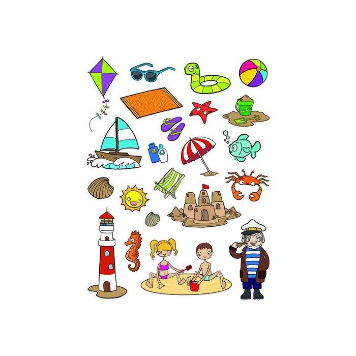 Gomets Apli Tematicos Bolsa 3H Removibles La Playa 66 Uds. (11435) (Set de 5) Gomets Apli Tematicos Bolsa 3H Removibles La Playa 66 Uds. (11435) (Set de 5)