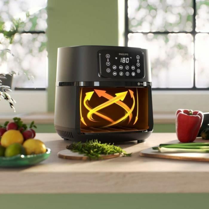 Philips PHI1691823160008 Freidora de Aire Serie 5000 Conectada XXL 7.2L/1.4kg con 16 Funciones de Cocción 5
