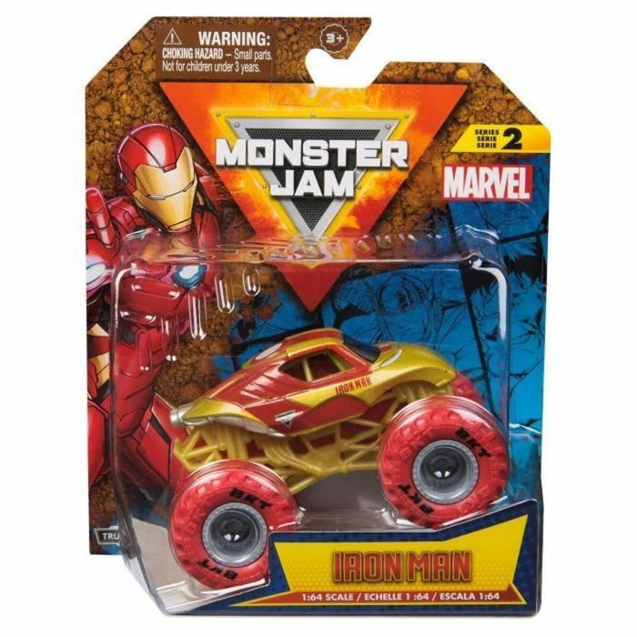 Spin Master SPI1728686265960 Monster Jam Vehículo Marvel 1:64 Serie 2 - Modelo aleatorio 28