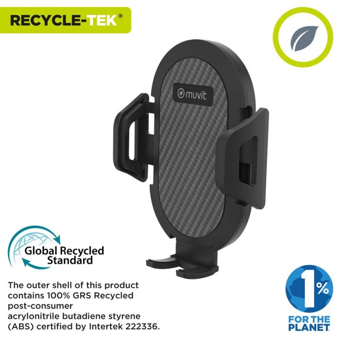 Soporte para Coche Muvit Negro 7" 12 Soporte para Coche Muvit Negro 7" 12