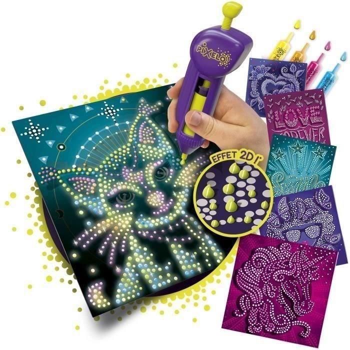 Juego de colorear - LANSAY - 20285 - Pixelo Phospho 2D 2 Juego de colorear - LANSAY - 20285 - Pixelo Phospho 2D 2