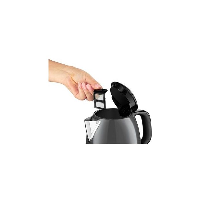 Russell Hobbs 24993-70 Hervidor Mini Colours Plus+ Gris 1 Litro Bajo Consumo 4 Russell Hobbs 24993-70 Hervidor Mini Colours Plus+ Gris 1 Litro Bajo Consumo 4