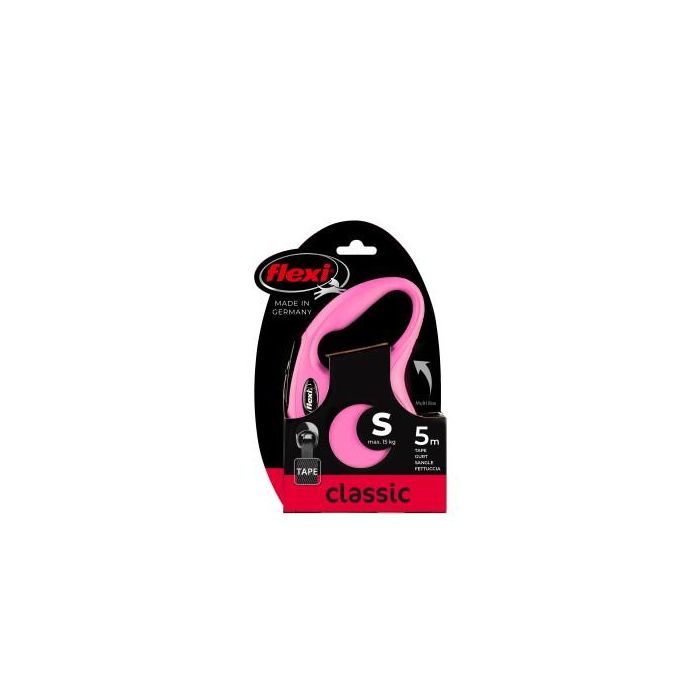 Flexi Correa New Classic S Cinta 5M Rosa Flexi Correa New Classic S Cinta 5M Rosa