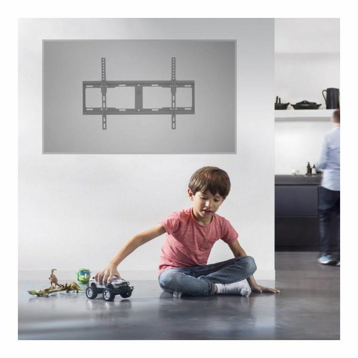 One For All WM4621 Soporte de Pared Inclinable para TV 32-84" (81-213 cm) - Carga 100 kg - VESA 100x100 a 600x400 - Compatible TV Curva 6