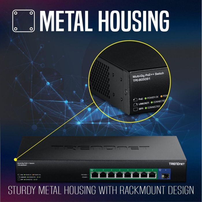 Switch Trendnet TPE-BG5091 8 Switch Trendnet TPE-BG5091 8