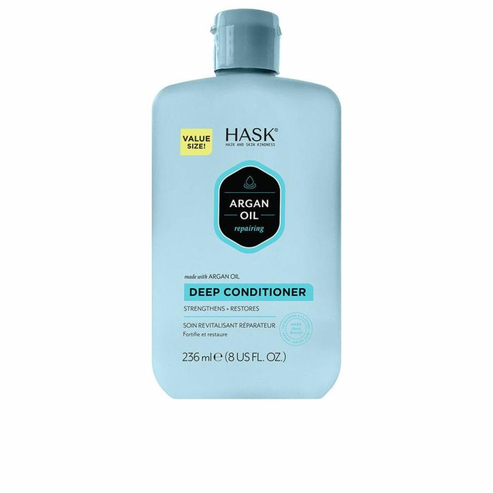 HASK Mascarilla Reparadora ARGAN OIL para Cabello Seco/Dañado 226 gr - Hidratante y Fortalecedor para Revitalizar 0 HASK Mascarilla Reparadora ARGAN OIL para Cabello Seco/Dañado 226 gr - Hidratante y Fortalecedor para Revitalizar 0