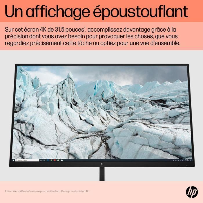 HP E32k G5 Monitor 4K USB-C de Alta Precisión. Pantalla con Visuales Increíbles, Máxima Productividad y Flexibilidad. 14