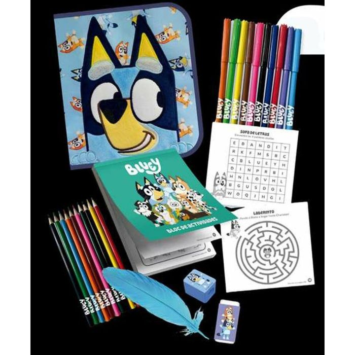 Estuche fluffy bluey 1 Estuche fluffy bluey 1