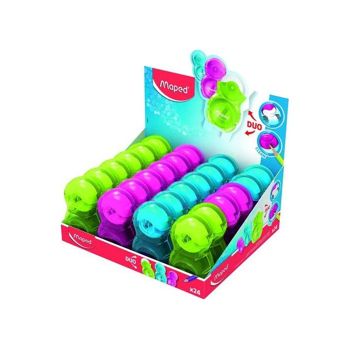 Afilaborra Maped Loopy Tacto Translucido Expositor De 24