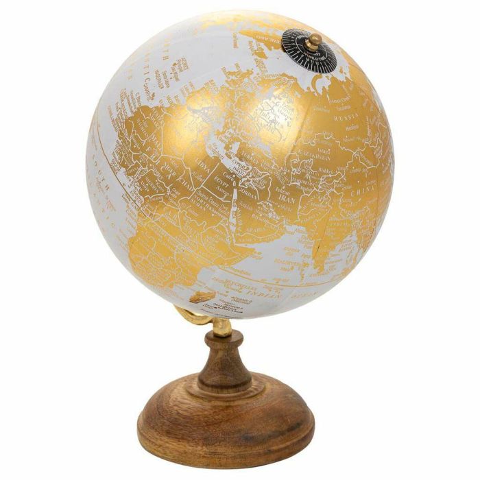 Globo Terraqueo Alexandra House Living Papel Hierro Plástico Madera de mango 20 x 25 x 20 cm 0 Globo Terraqueo Alexandra House Living Papel Hierro Plástico Madera de mango 20 x 25 x 20 cm 0