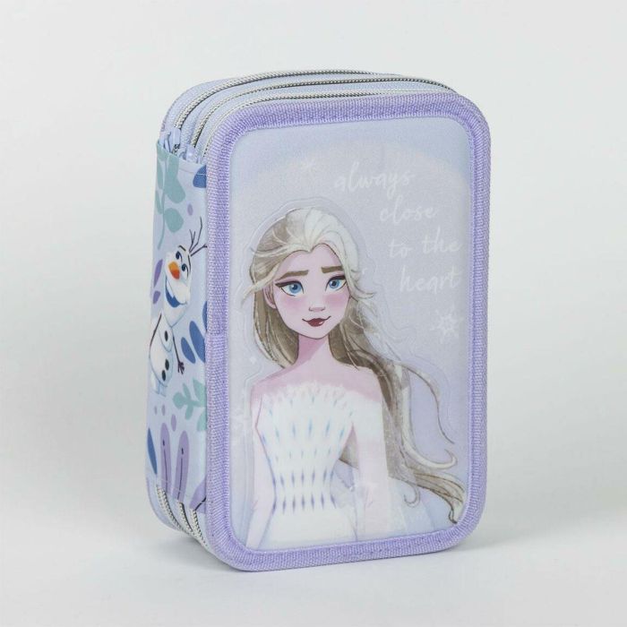 Plumier con accesorios frozen 12.5 x 6.5 x 19.5 cm 2